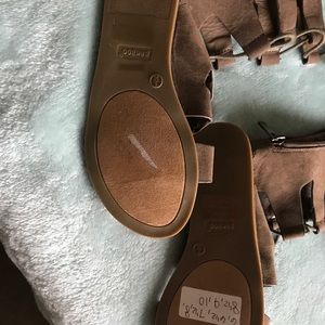 BAMBOO Shoes - Shoes NWT size 6 New never worn tie up sandal boot BAMBOO Shoes - Shoes NWT size 6 New never worn tie up sandal boot